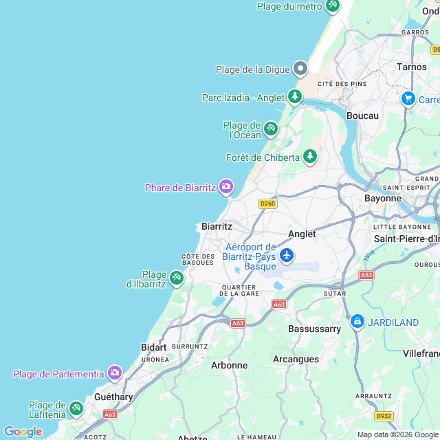 Approximate location
