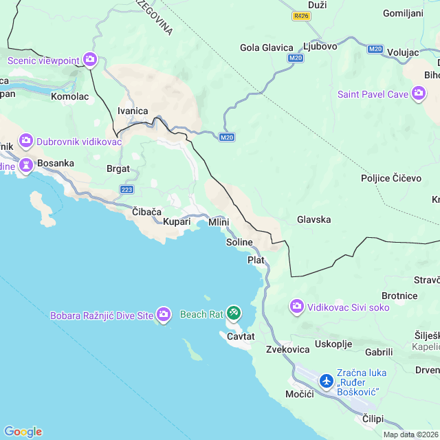 Approximate location