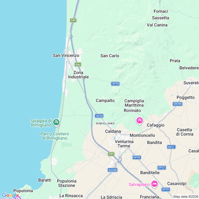 Approximate location
