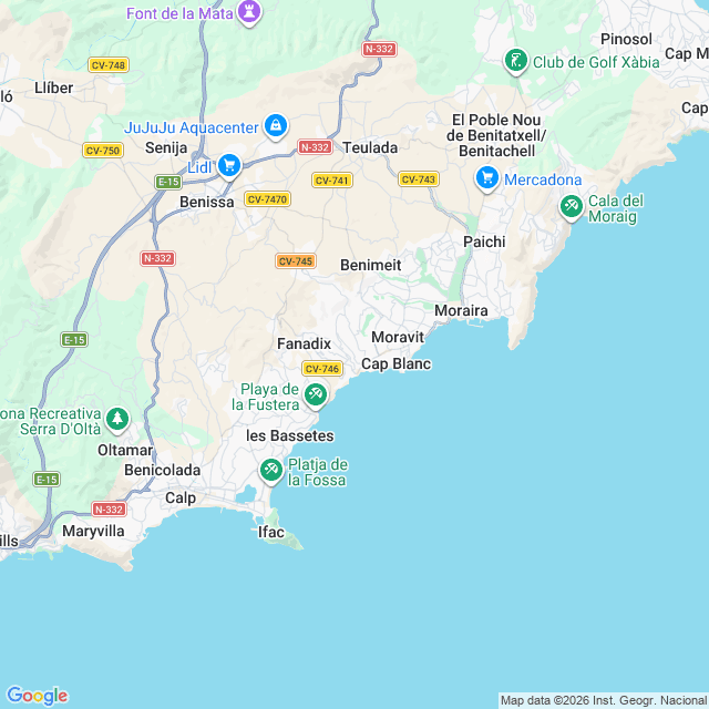 Approximate location