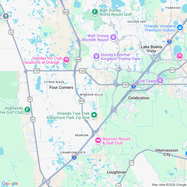 Approximate location
