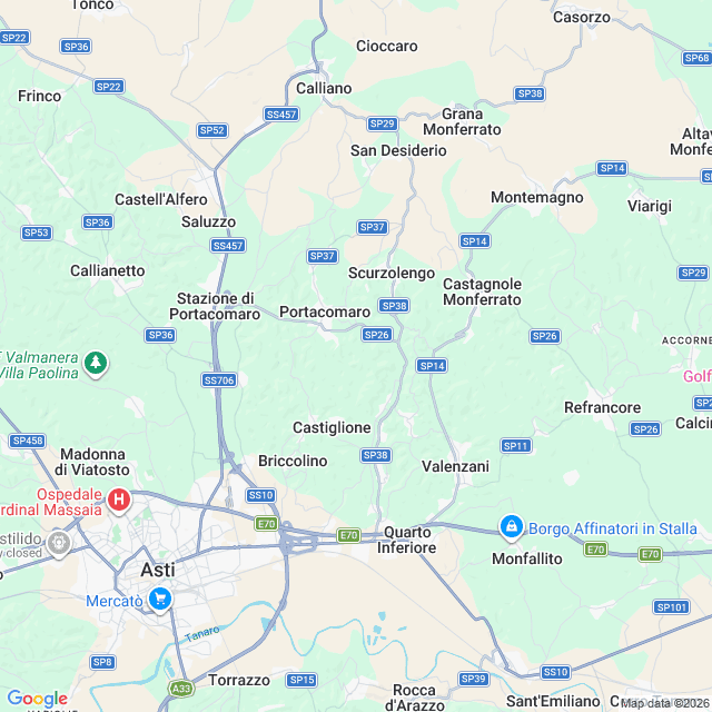 Approximate location