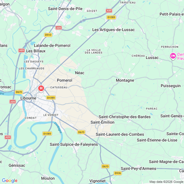 Approximate location