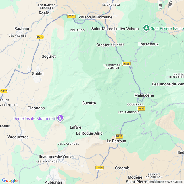 Approximate location