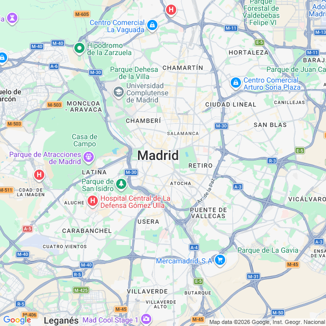 Approximate location