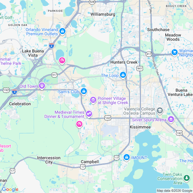 Approximate location