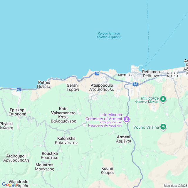 Approximate location