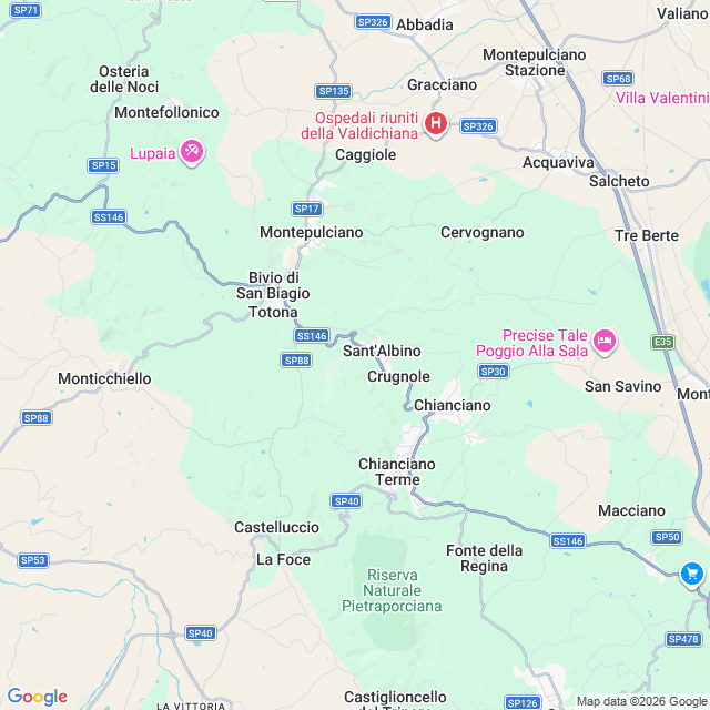 Approximate location