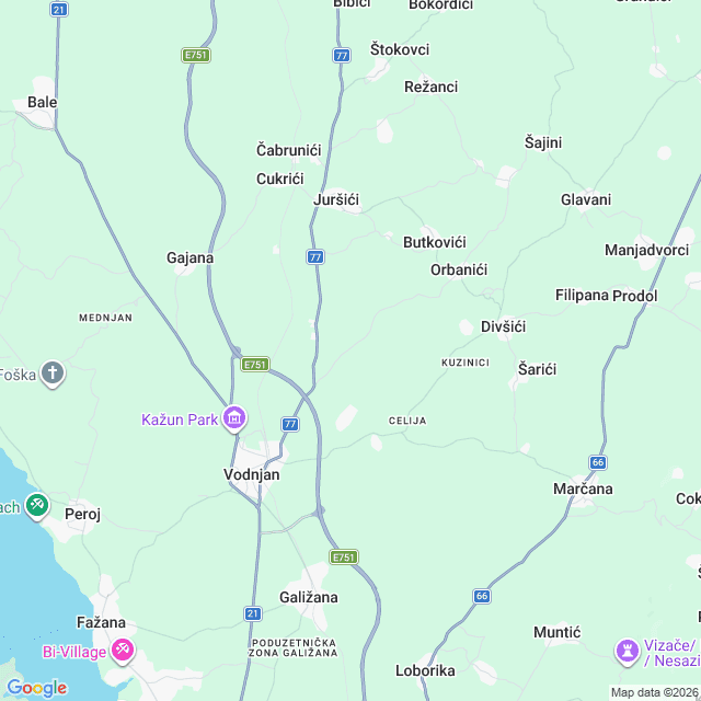 Approximate location