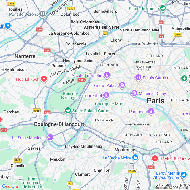 Approximate location