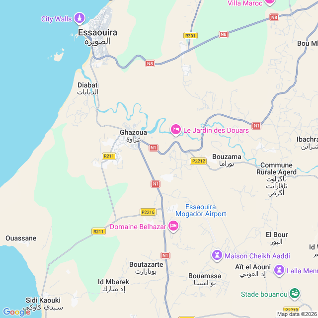 Approximate location