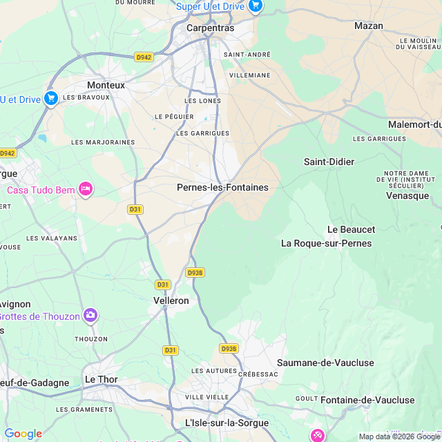 Approximate location