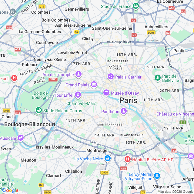 Approximate location