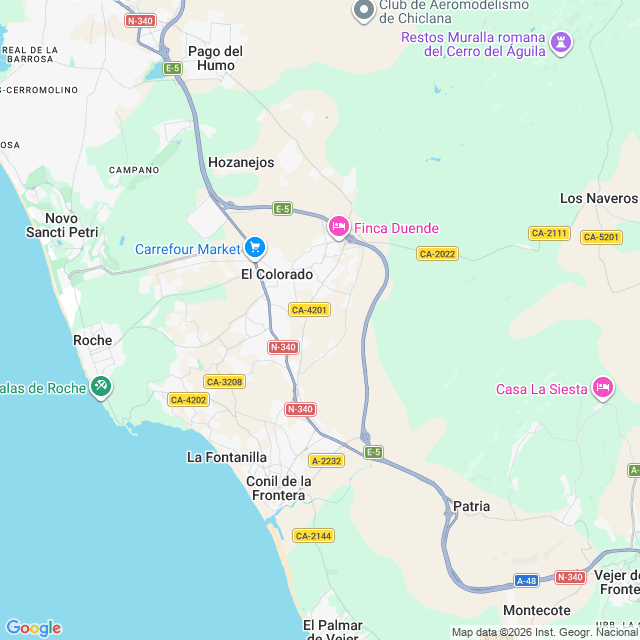 Approximate location