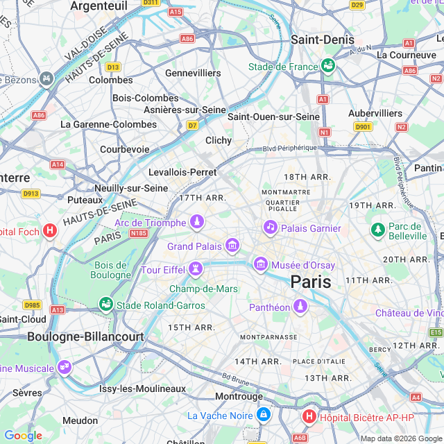 Approximate location