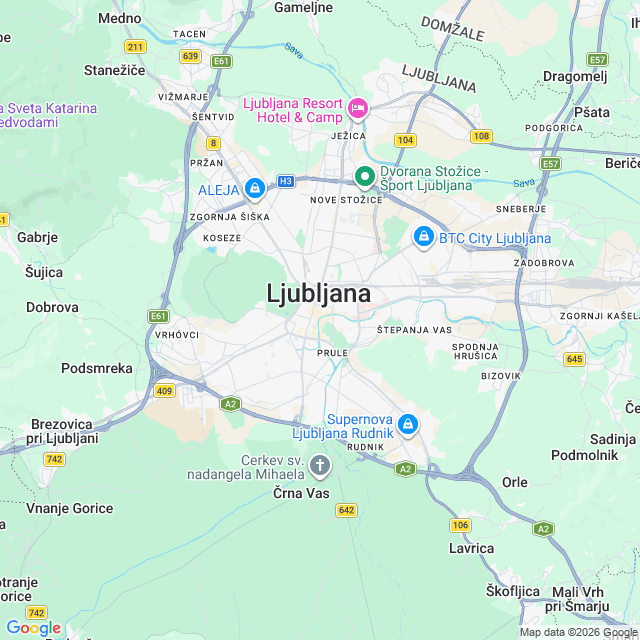 Approximate location