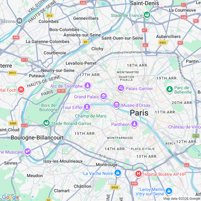 Approximate location