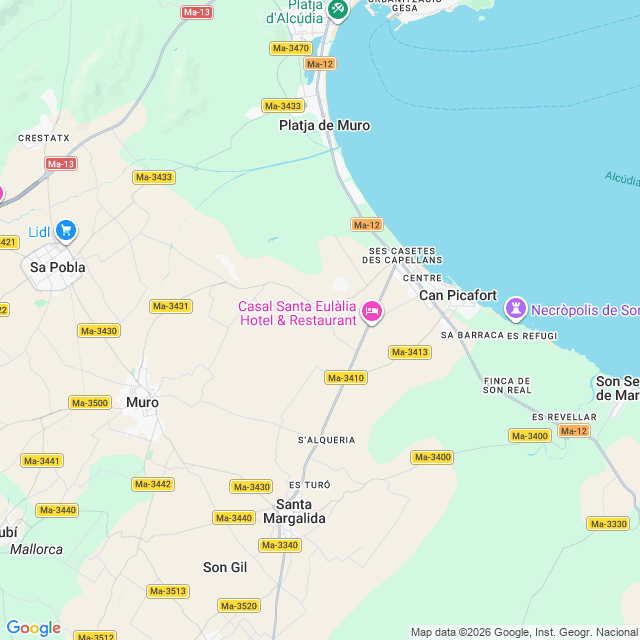 Approximate location