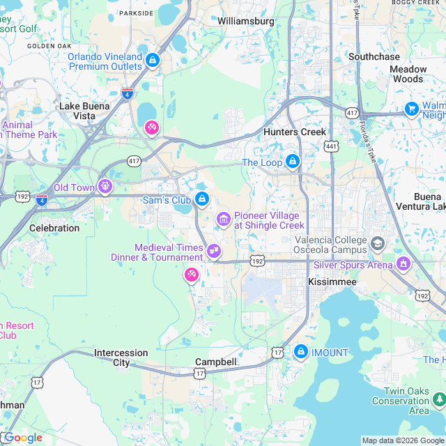Approximate location