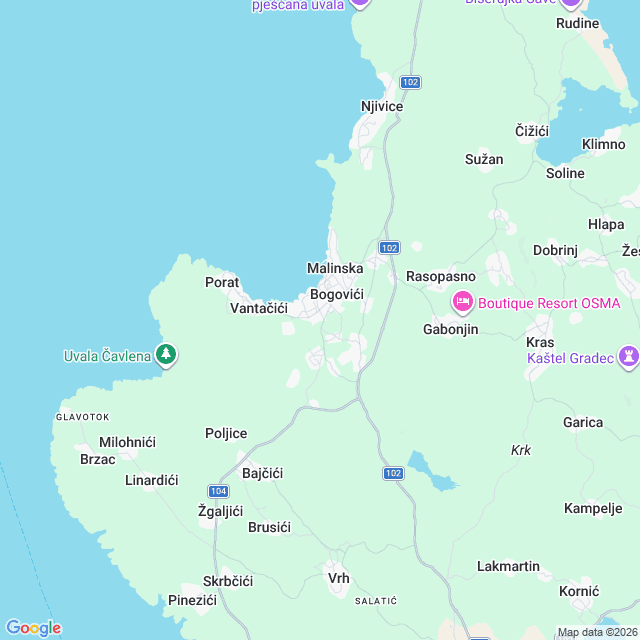 Approximate location