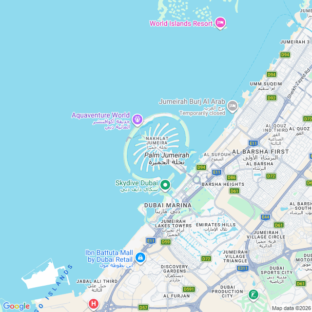 Approximate location