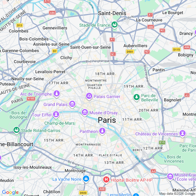 Approximate location