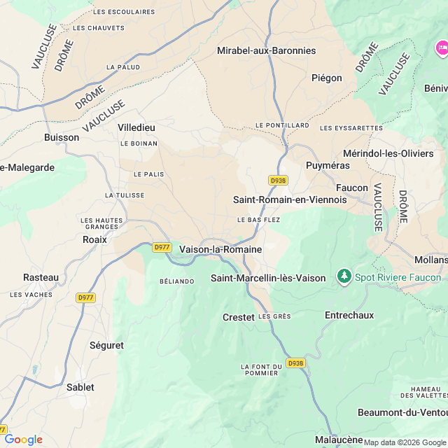 Approximate location