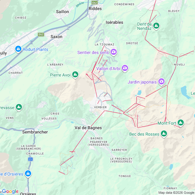 Approximate location