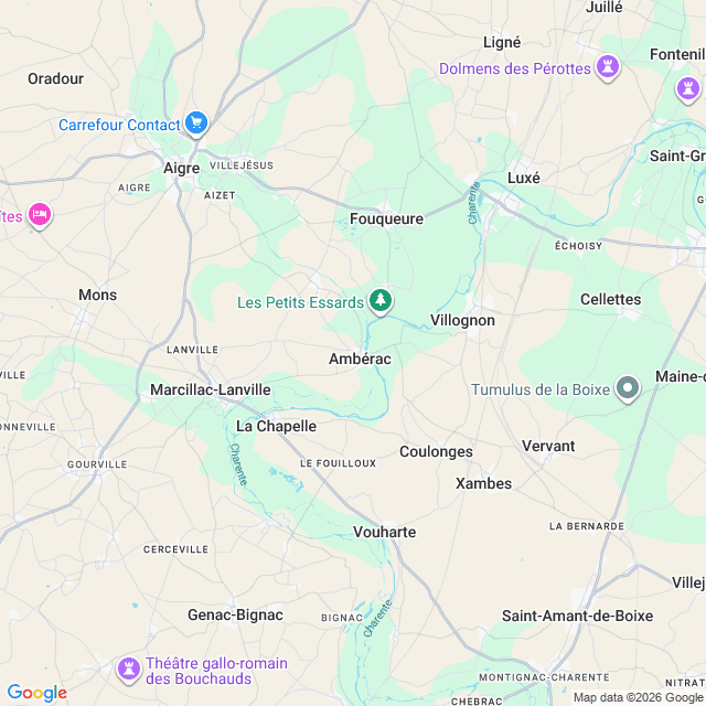 Approximate location