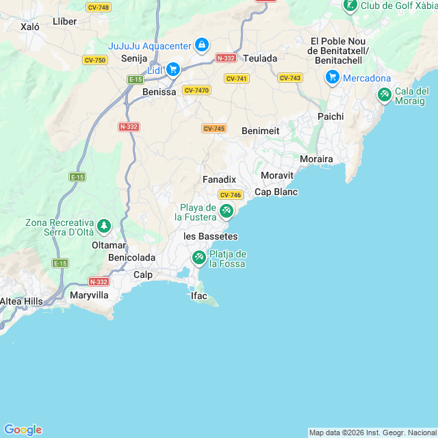 Approximate location