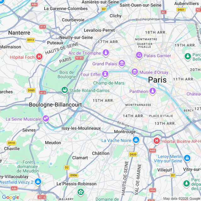Approximate location