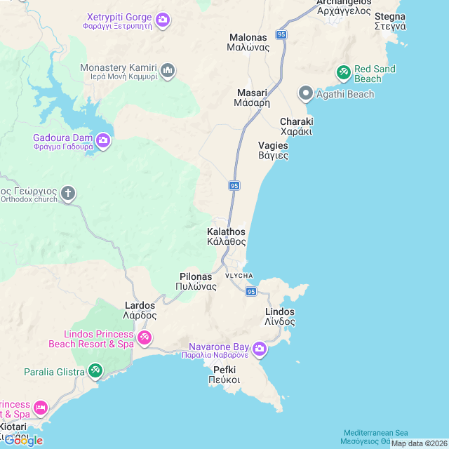 Approximate location