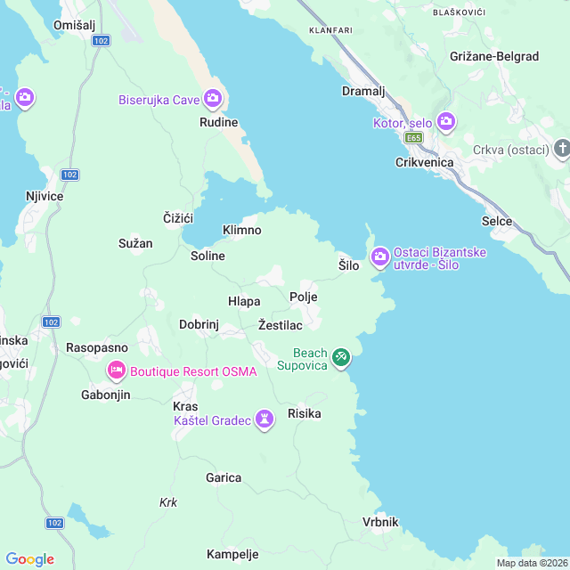 Approximate location