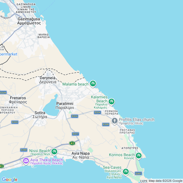 Approximate location