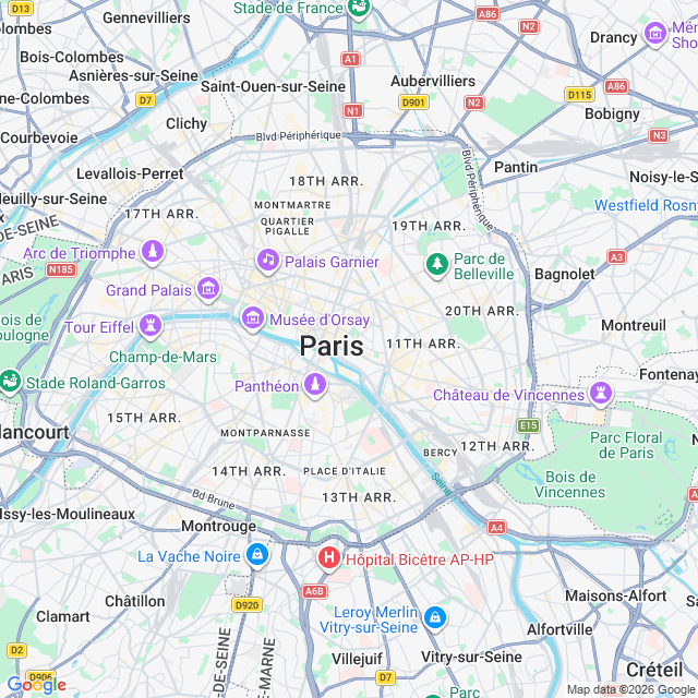 Approximate location