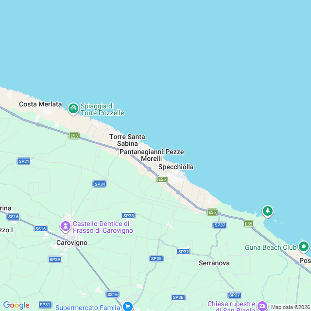 Approximate location