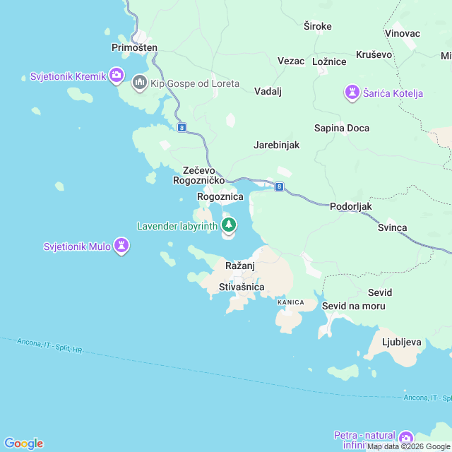Approximate location