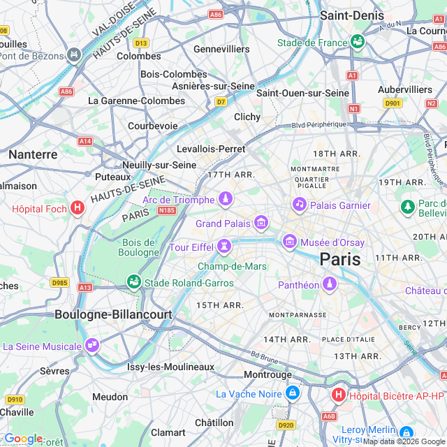 Approximate location