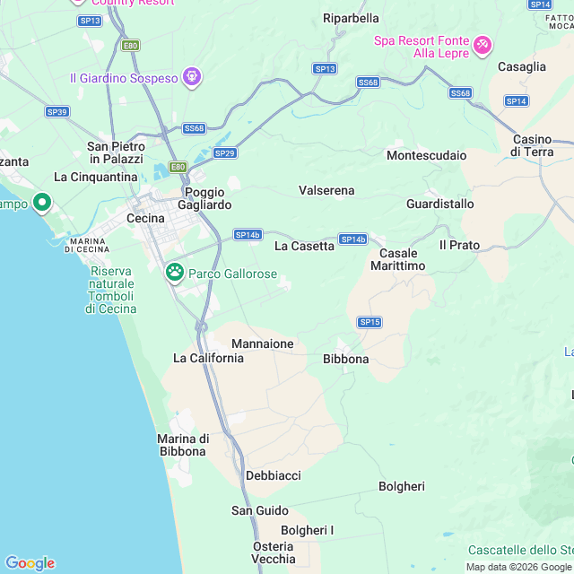 Approximate location