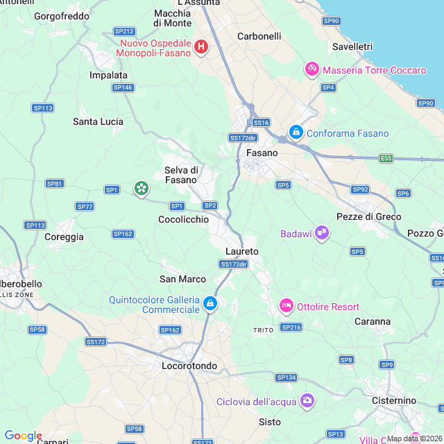 Approximate location