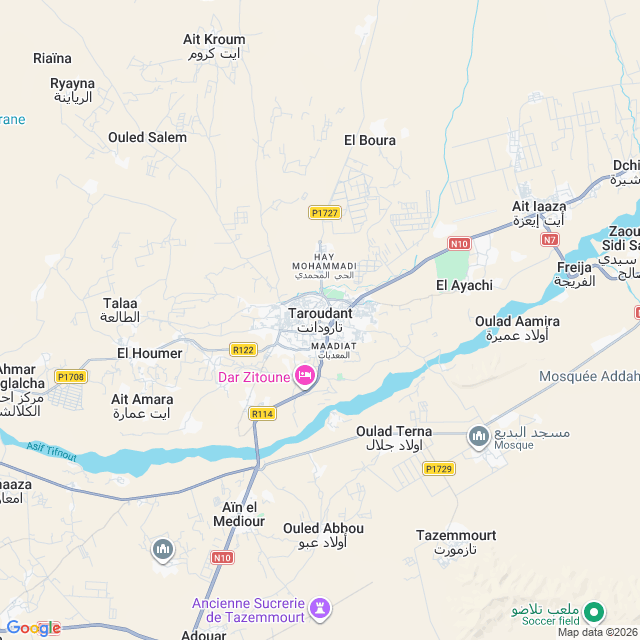 Approximate location
