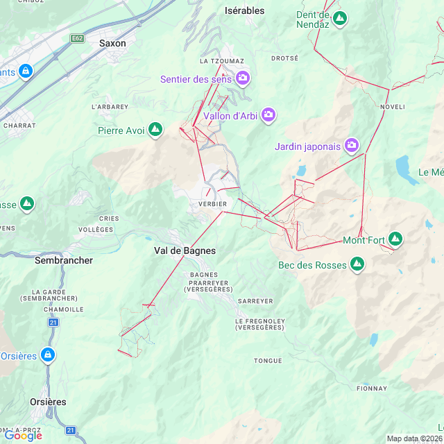 Approximate location