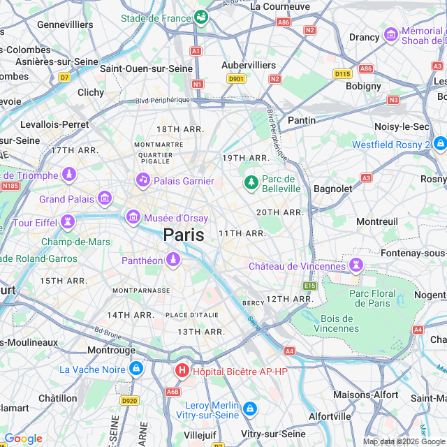 Approximate location
