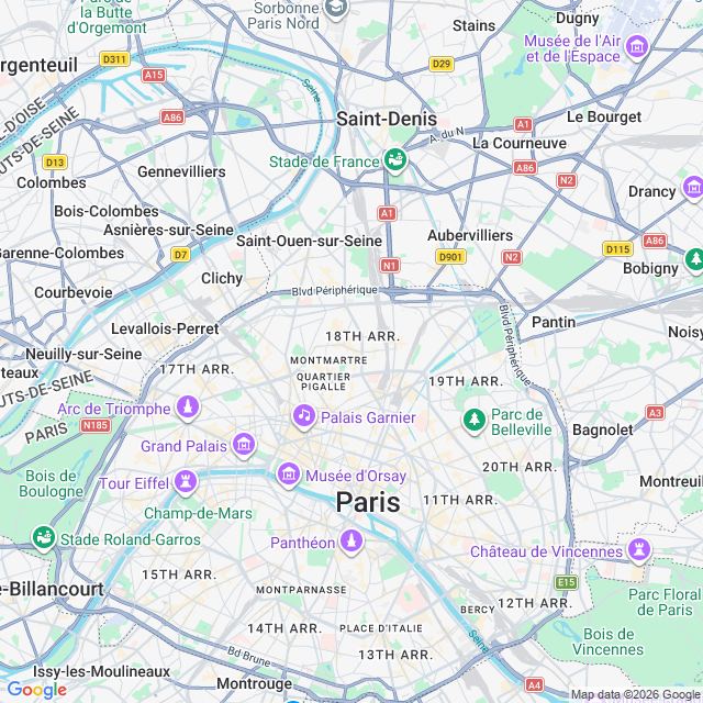 Approximate location
