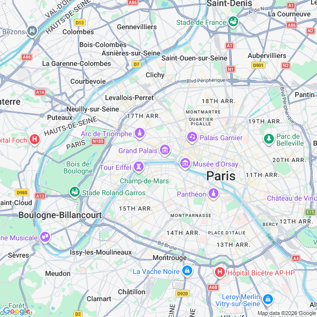 Approximate location