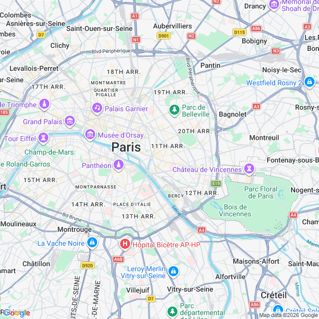 Approximate location