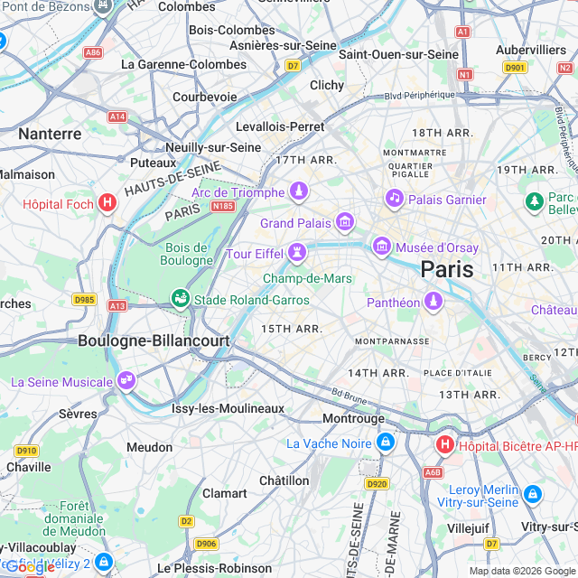 Approximate location