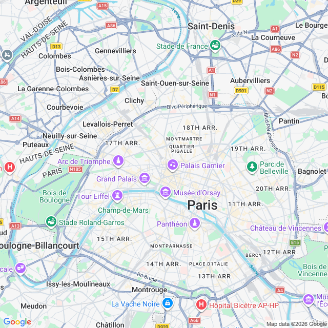 Approximate location