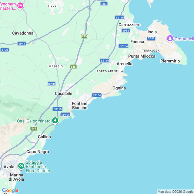 Approximate location