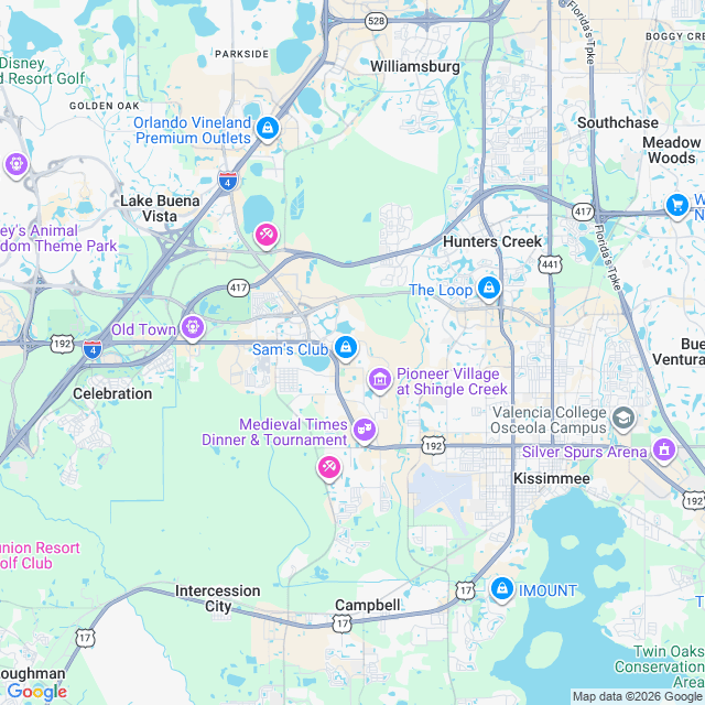 Approximate location